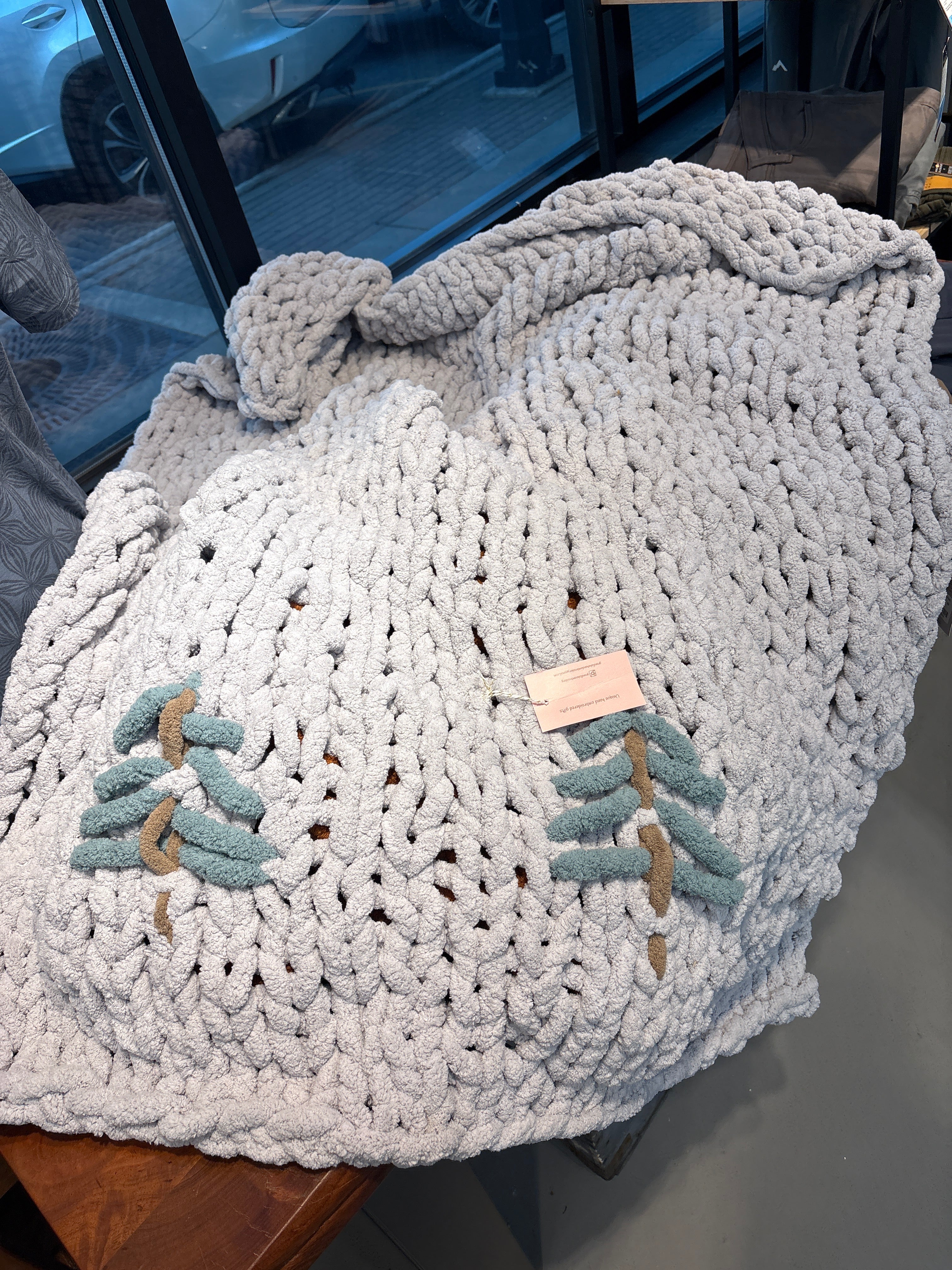 Grand Lake Hand Embroidery blankets