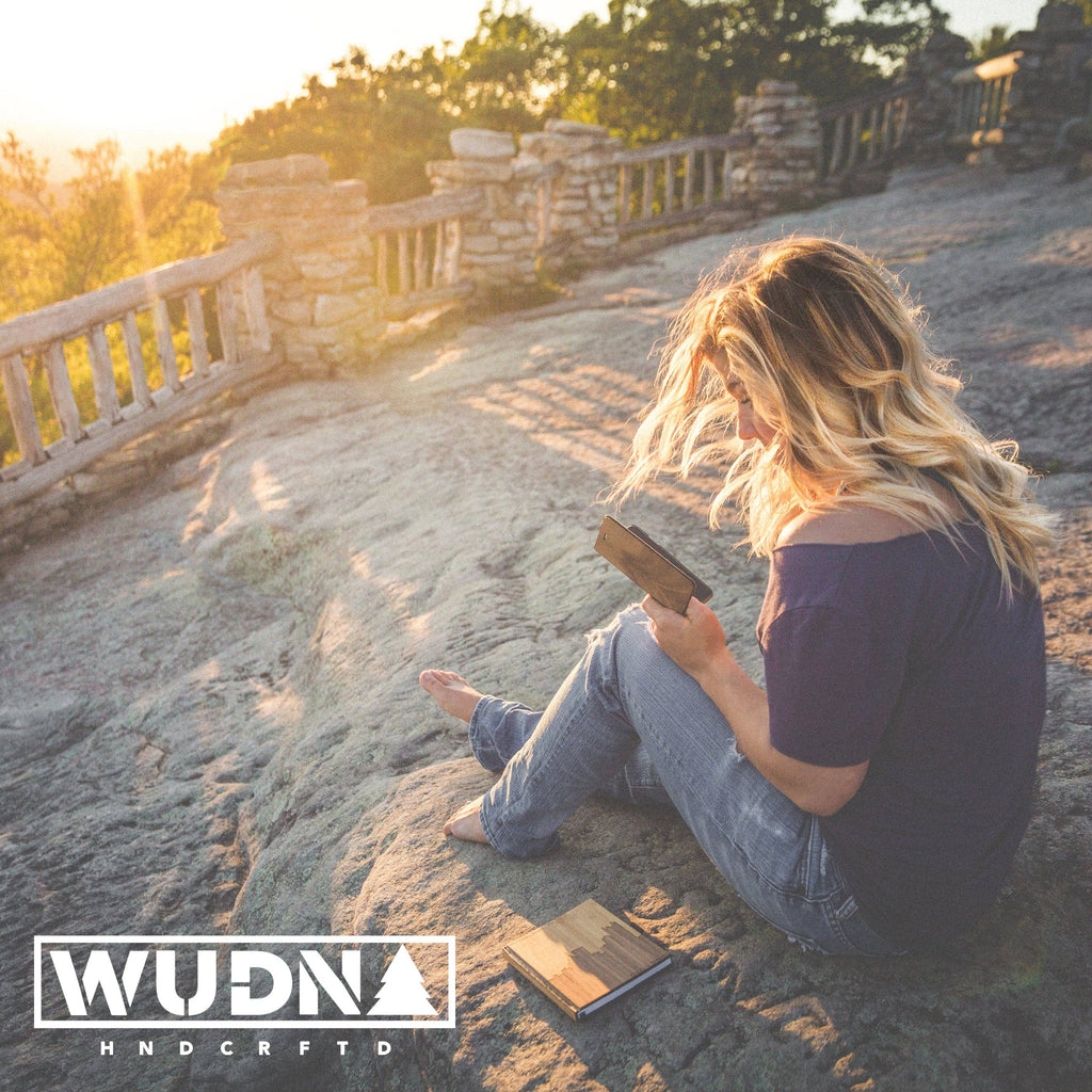 Handcrafted Wood Journal / Planner in 3 sizes