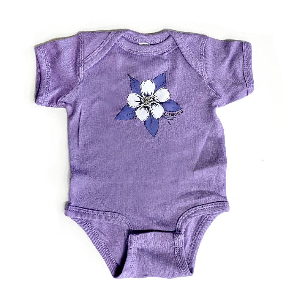 Colorado Columbine Onesie Newborn