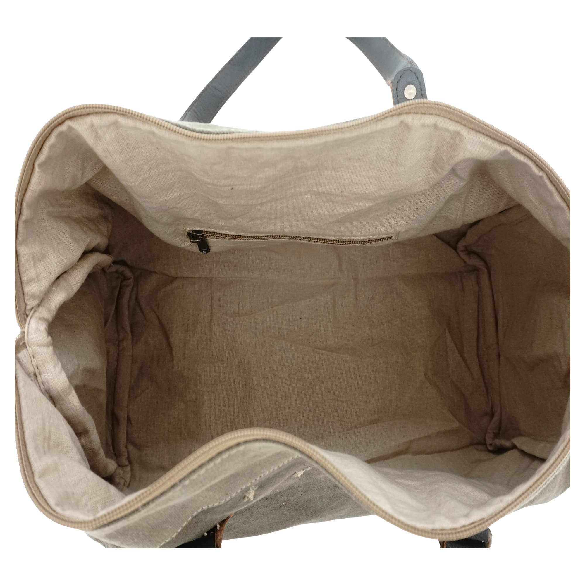 Recycled Military Tent Overnight Duffle/Crossbody Bag