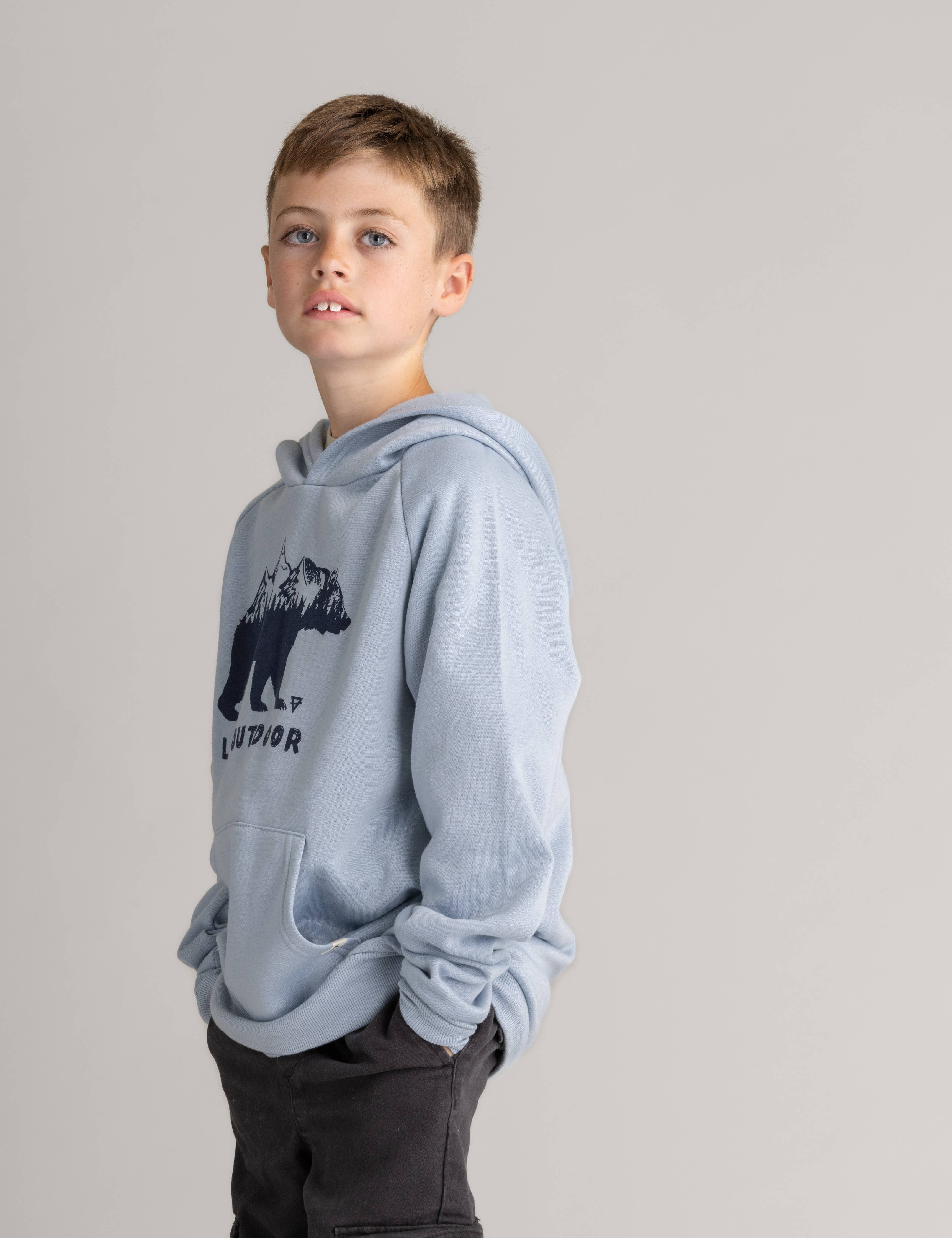 Boys Graphic Pullover Hoodie