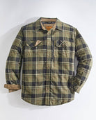 Venado Quilt Lined Brushed Flannel Shirt Jacket