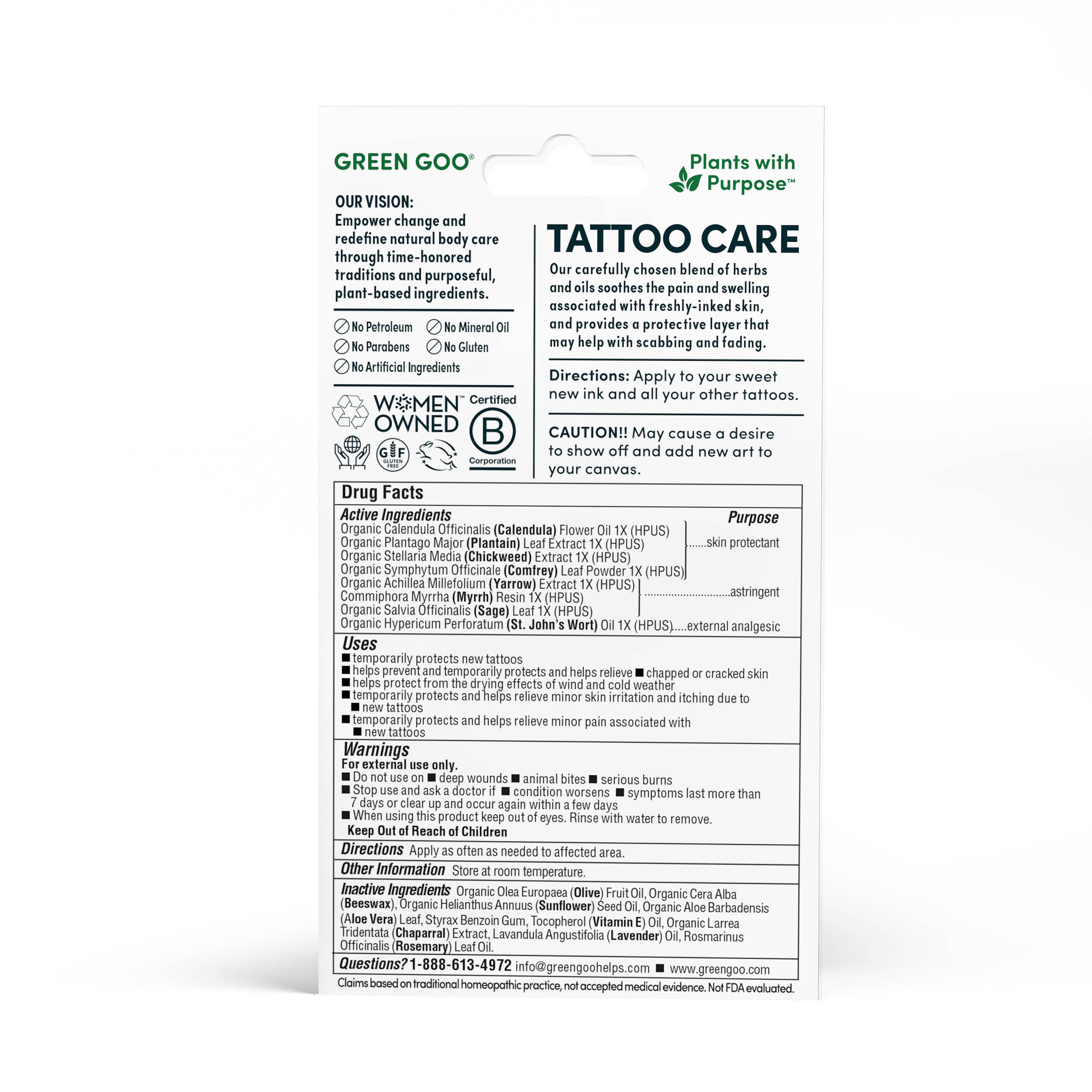Tattoo Care Salve
