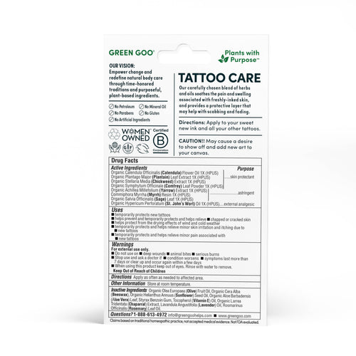 Tattoo Care Salve