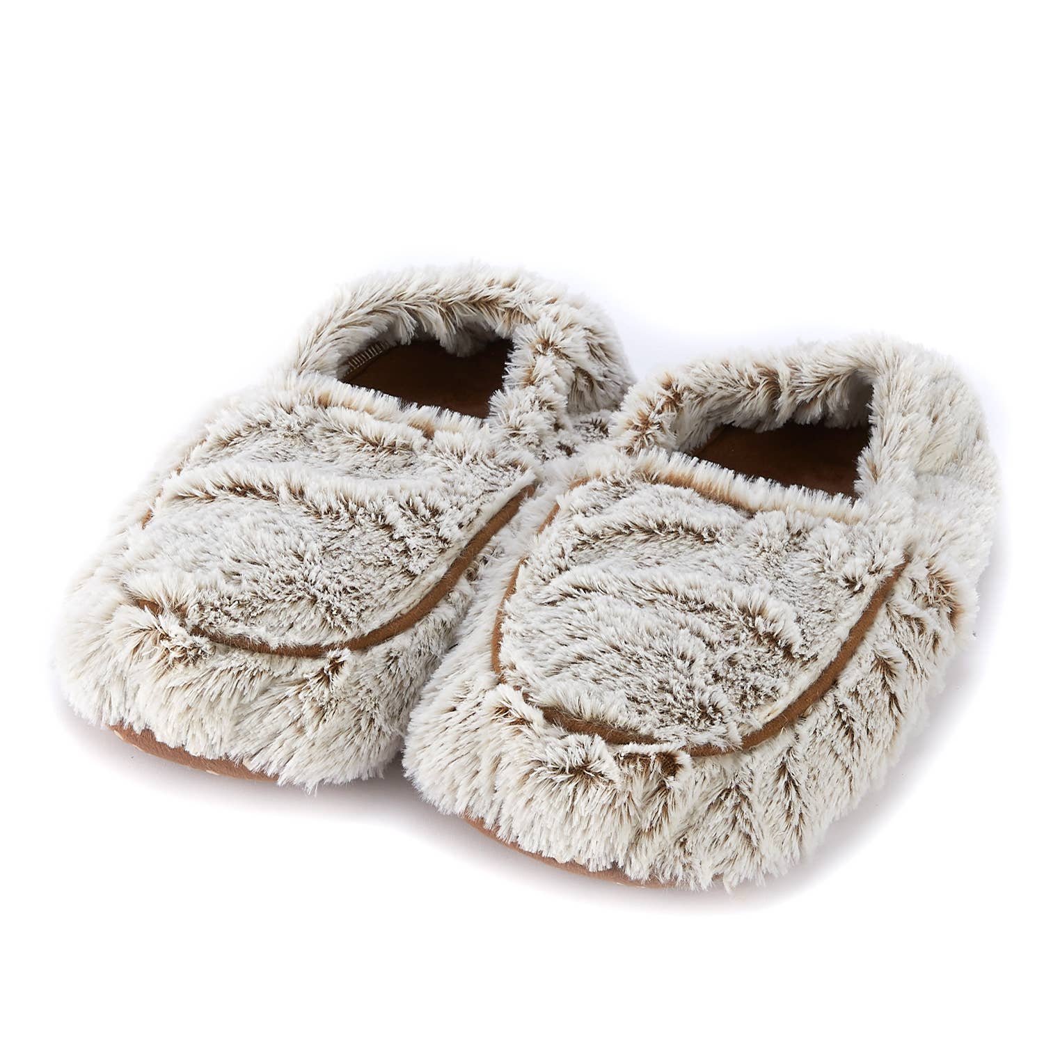 Warmies Slippers Marshmallow Brown Slippers