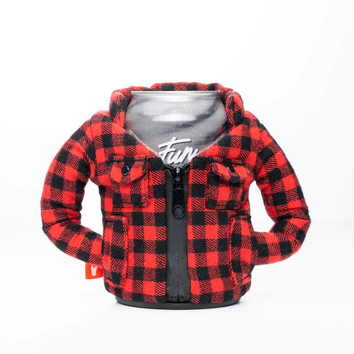 Puffin Beverage Sweater Red Flannel