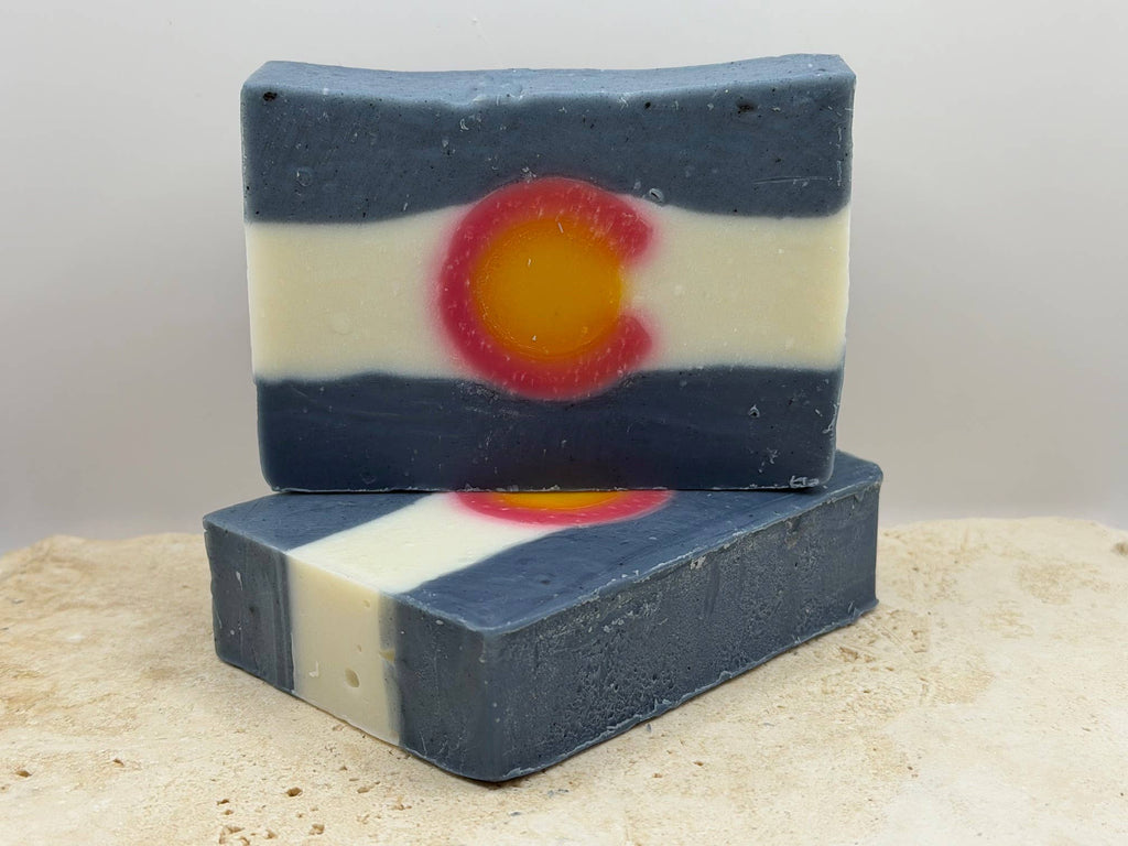 Colorado Flag - All-Natural Tallow-Based Soap Bar