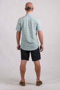 Vista Stretch Button Down Green Loam S
