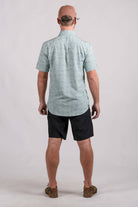 Vista Stretch Button Down Green Loam S