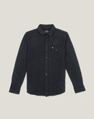 Men's Sherman Fleece Button Up Black Ardesia