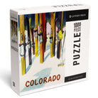 Lantern Press Steamboat Jigsaw Puzzles Colorado Colorful Skis 1000 Pieces