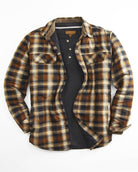 Venado Quilt Lined Brushed Flannel Shirt Jacket