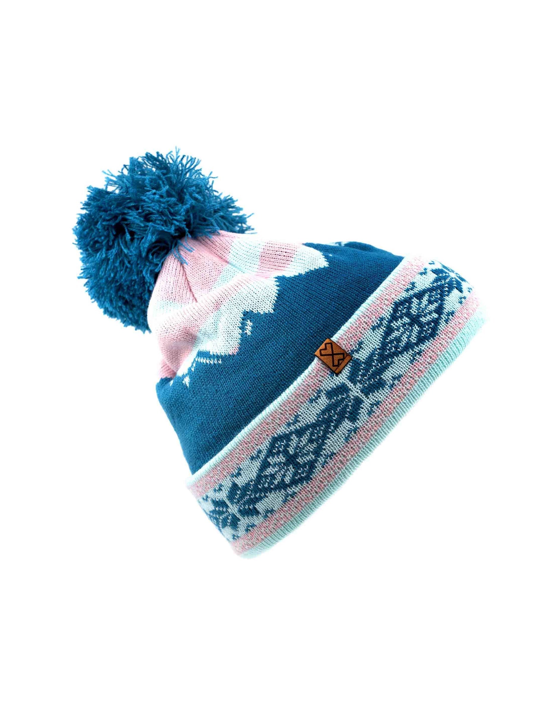 Youth Ten Mile Beanie Youth Teal Pink