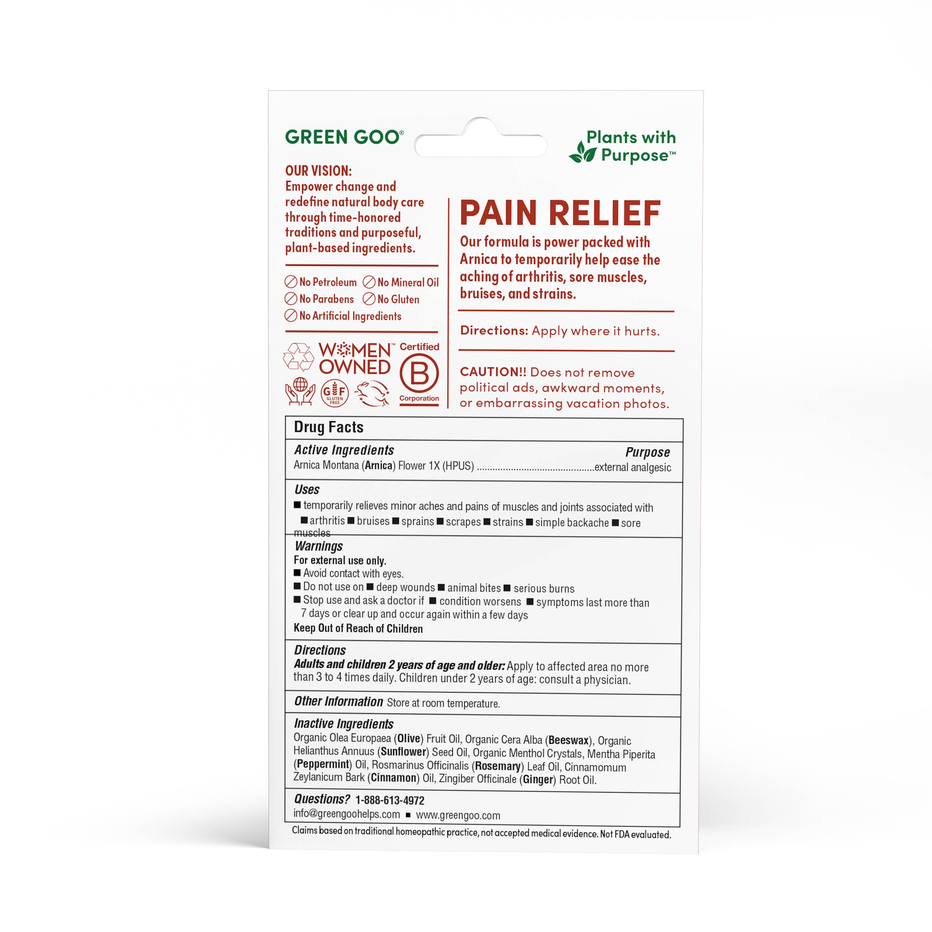 Pain Relief Salve