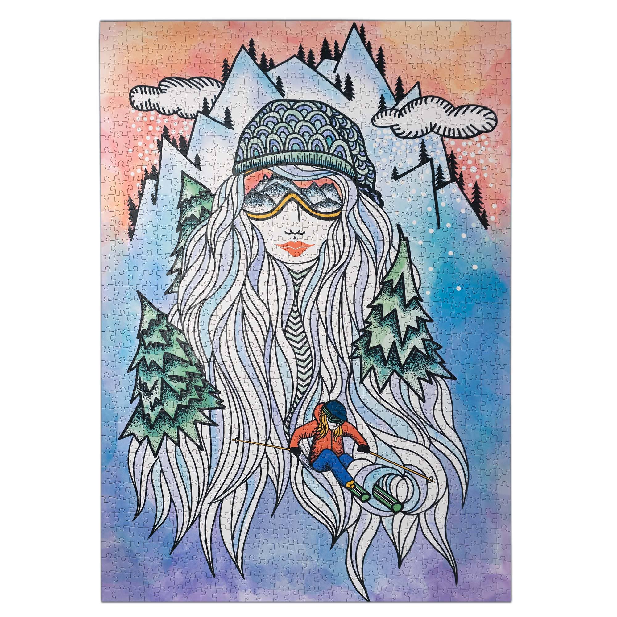 Ski Girl Jigsaw Puzzle – 1000 Piece