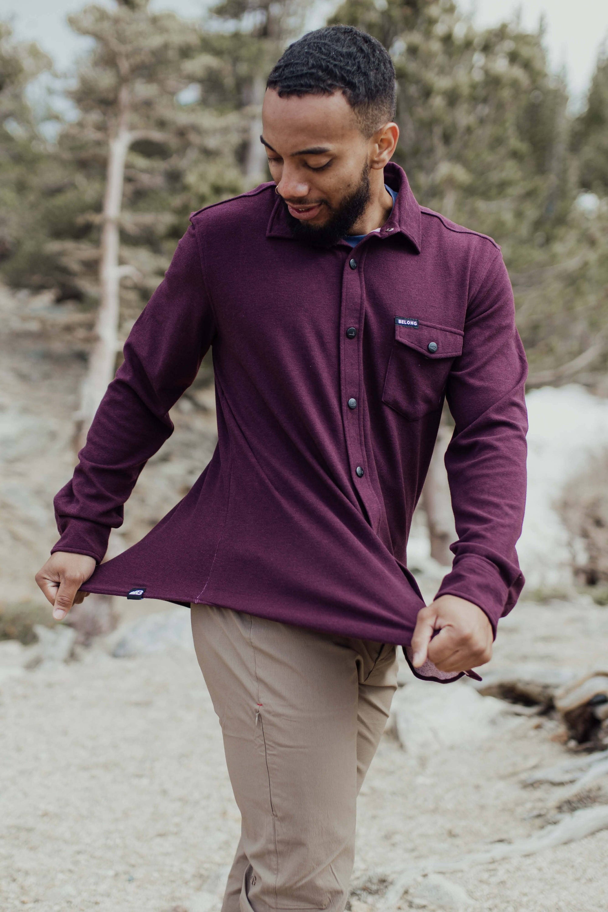 Sherman Fleece Button Up