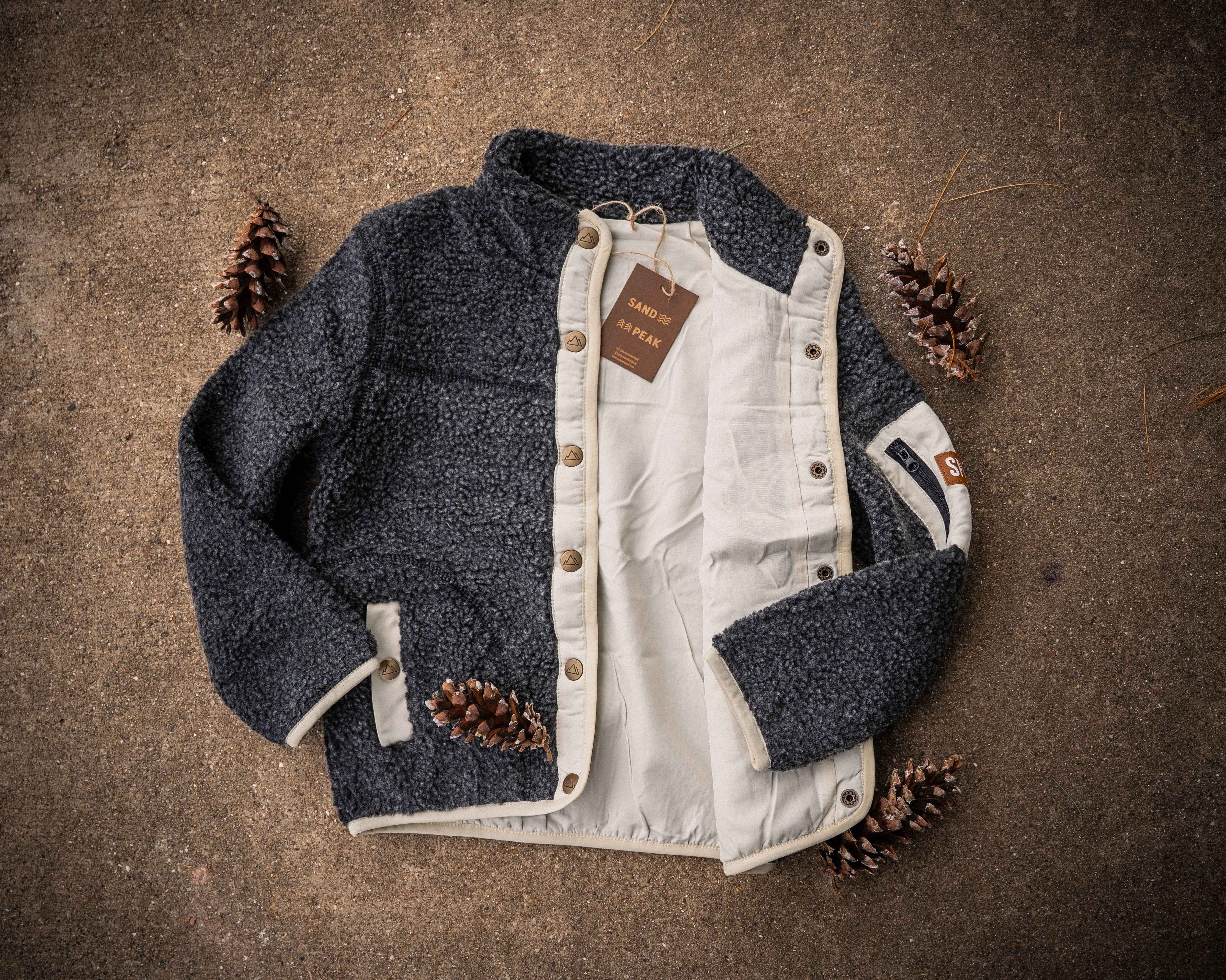 Sand and Peak The Glacier Sherpa Jacket