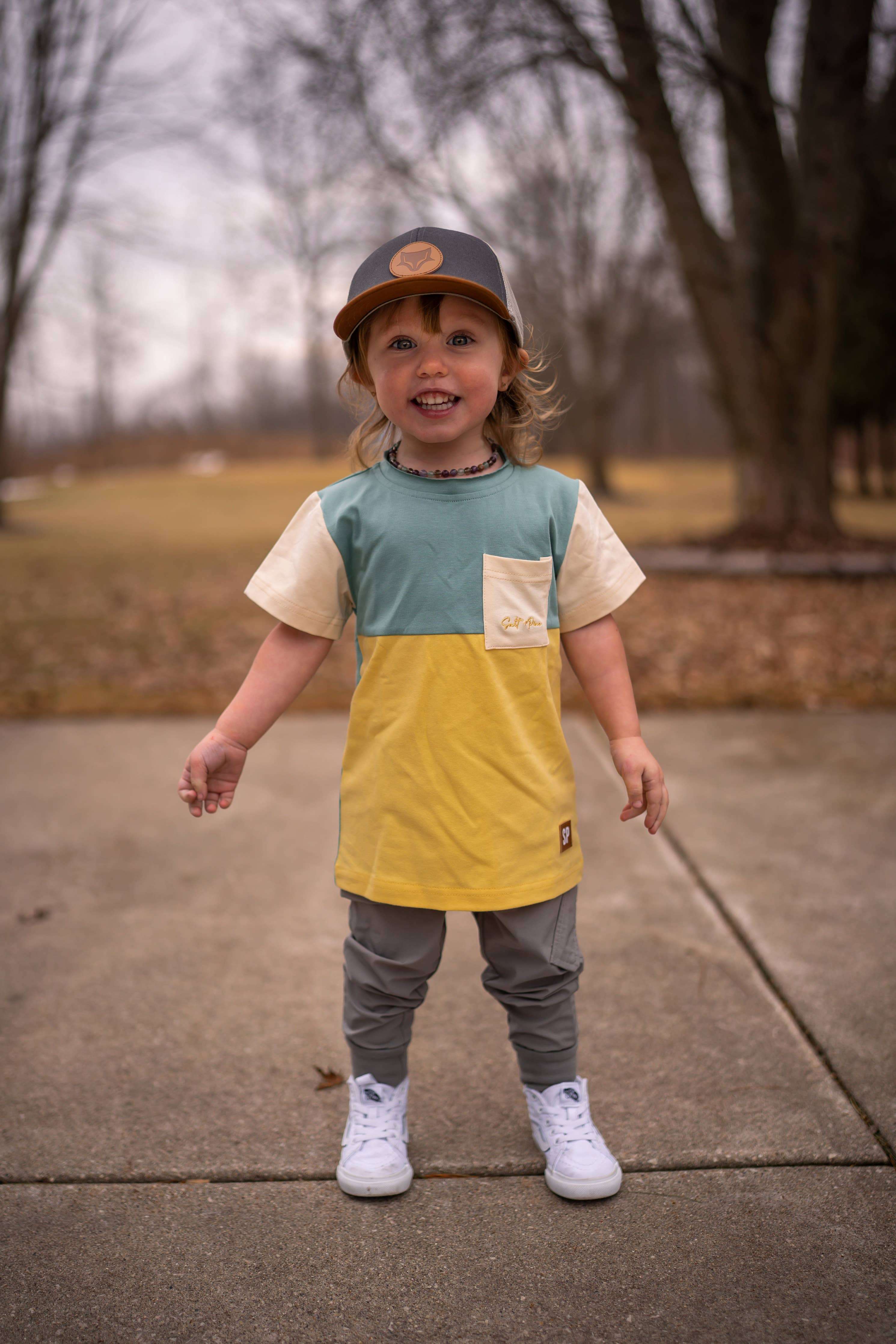 Sand and Peak Sun Sprout Tee