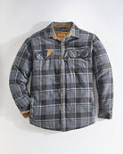 Venado Quilt Lined Brushed Flannel Shirt Jacket