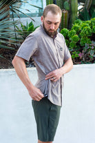 Vista Stretch Button Down