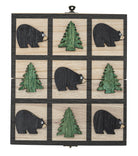 Pawnee Bill’s Travel Tic-Tac-Toe Set Black Bear