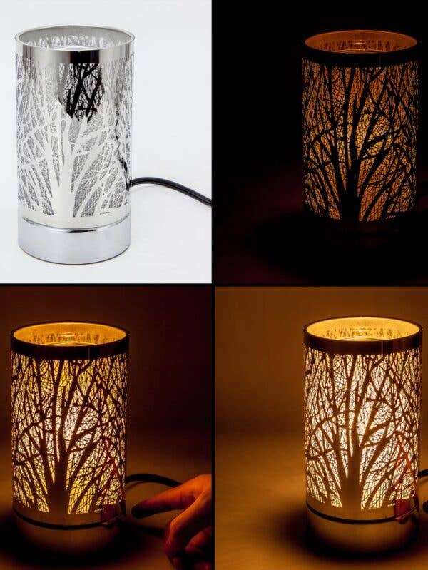Artwares 7" Touch Lamp/Oil Burner/Wax Warmer