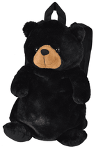 Wild Republic Black Bear Backpack - Stuffed Animal