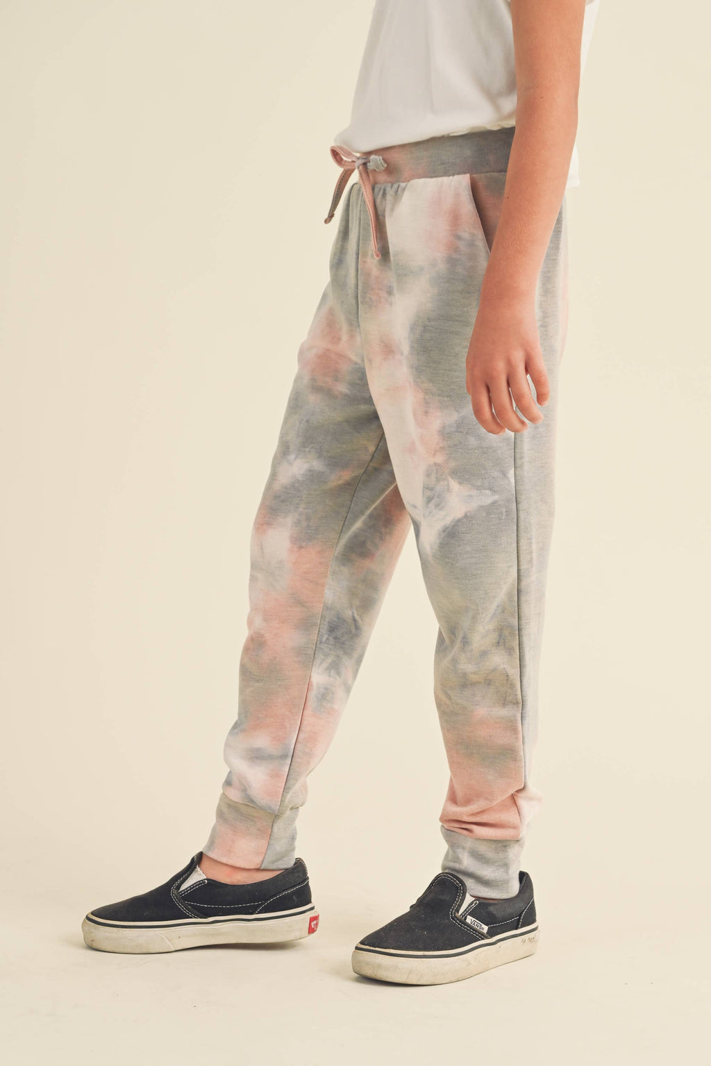 TWEEN KIDS GIRLS TIE DYE RELAXED JOGGER WITH POCKETS (4-6X)