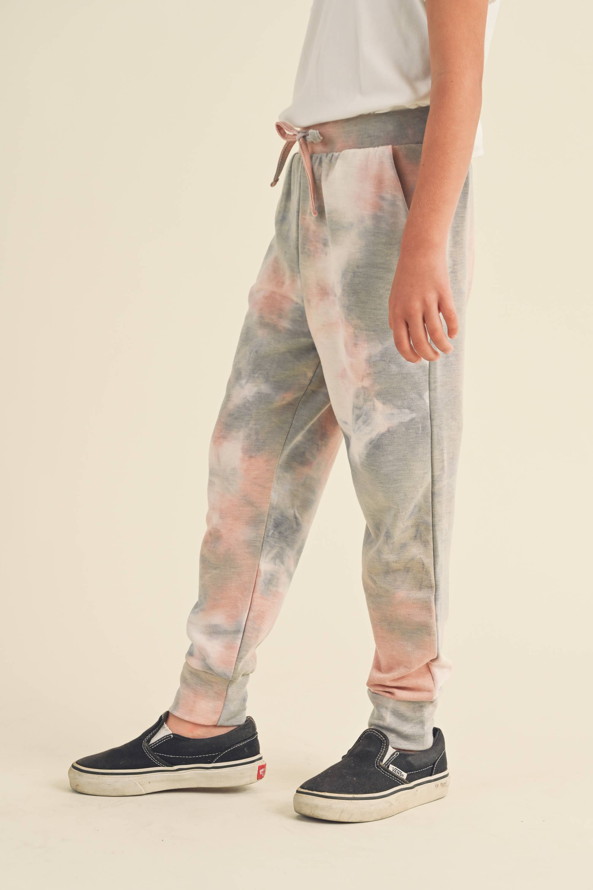 TWEEN KIDS GIRLS TIE DYE RELAXED JOGGER WITH POCKETS (4-6X)