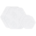 GEAR AID Tenacious Tape Hex Patches Clear Vinyl