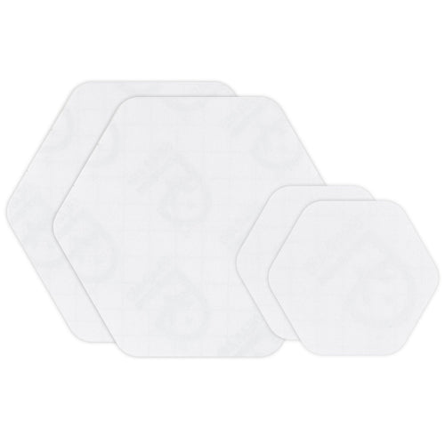 Tenacious Tape Hex Patches Clear Vinyl