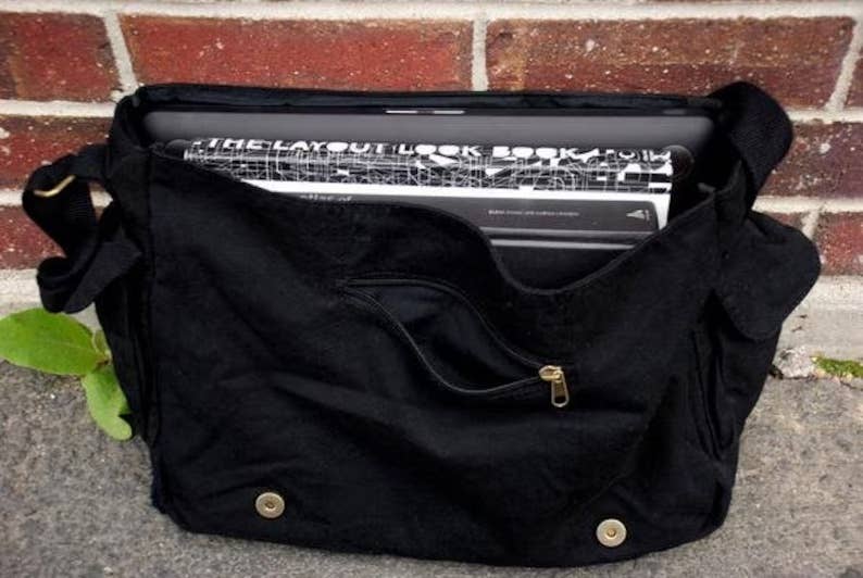 Double Exposure Bear - Messenger Bag Women/Men