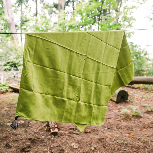 Quick Dry Microfiber Towel - With Extra Zippered Pocket