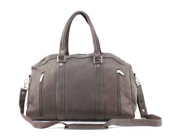 Leather Impressions Inc Leather Duffle Bag Style : 10134