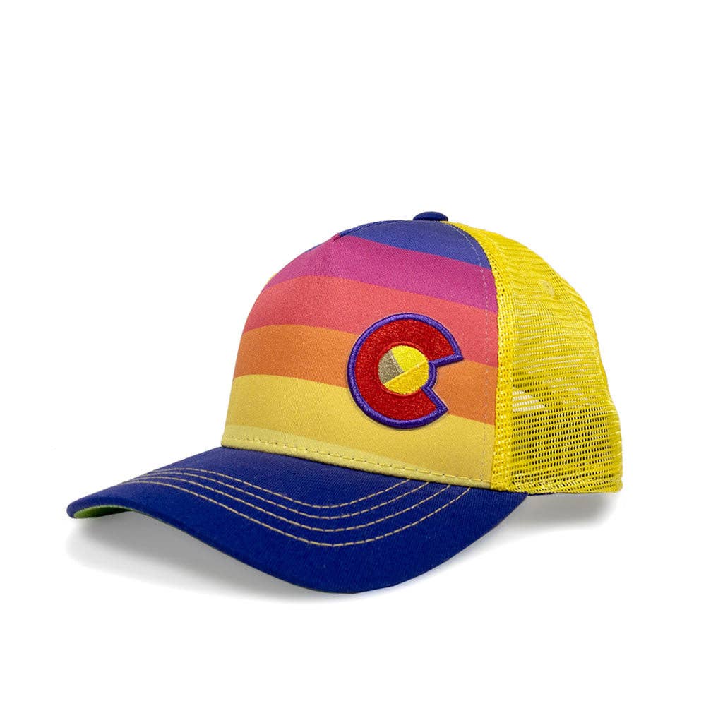 Kids' Fader Trucker Hat Candy Fader Big Kids Fit