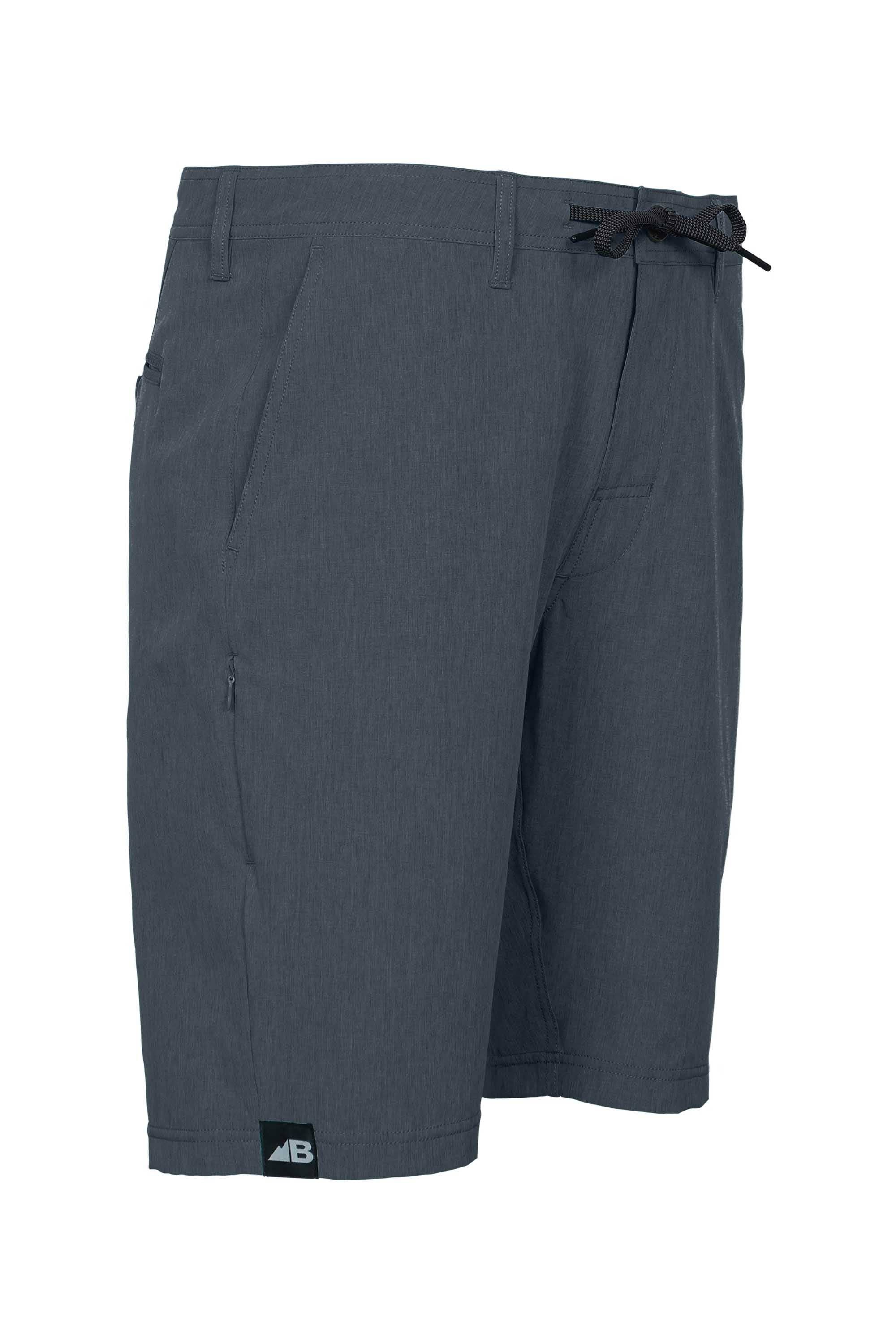 Men's 10" Rocky Mountain Board Shorts Has Drawstring Dusk