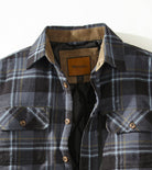 Venado Quilt Lined Brushed Flannel Shirt Jacket