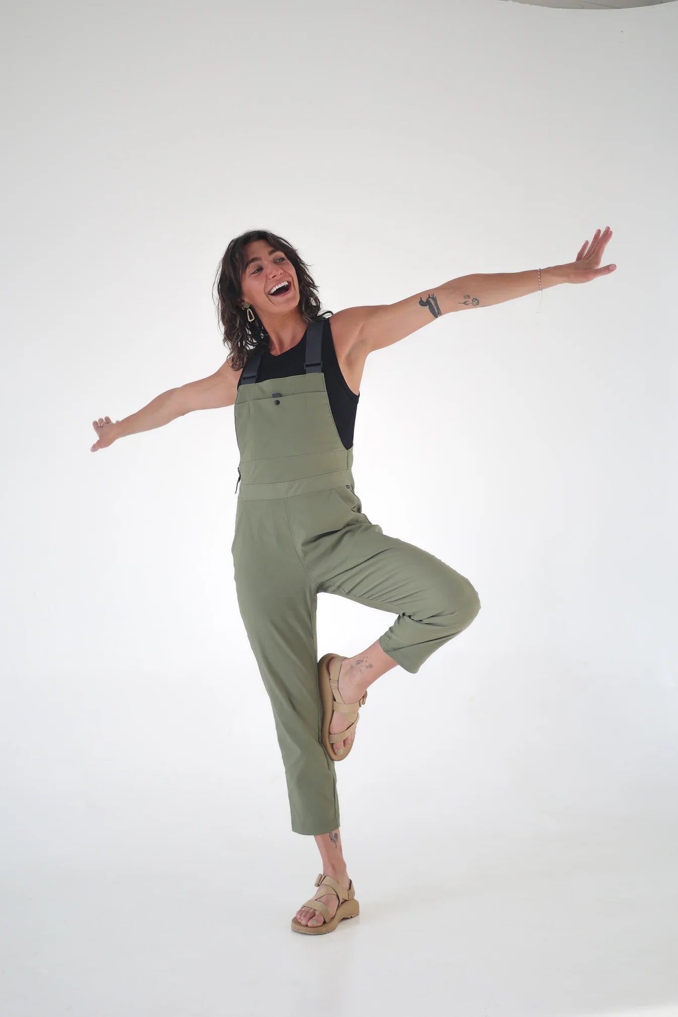 The Lookout Overalls 1.0 Moss