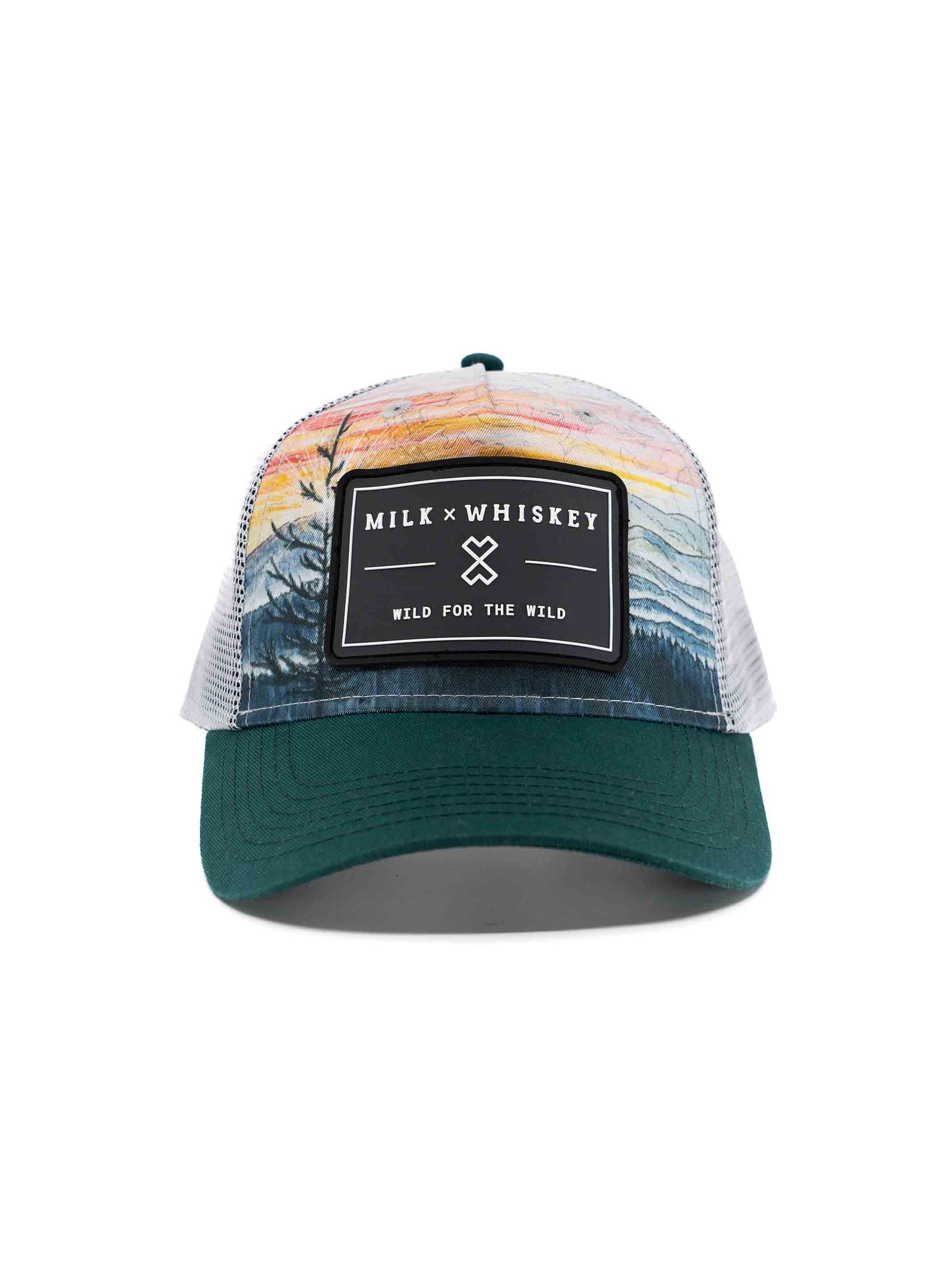 Wild For The Wild - Low Pro Forest Trucker Fall Sunset