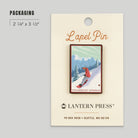 Lantern Press Steamboat Springs Lapel Pin