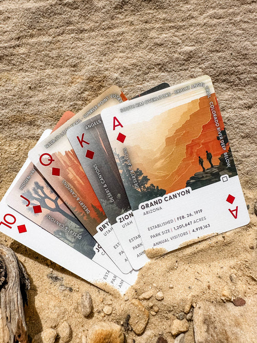 The World's Best National Parks Playing Cards