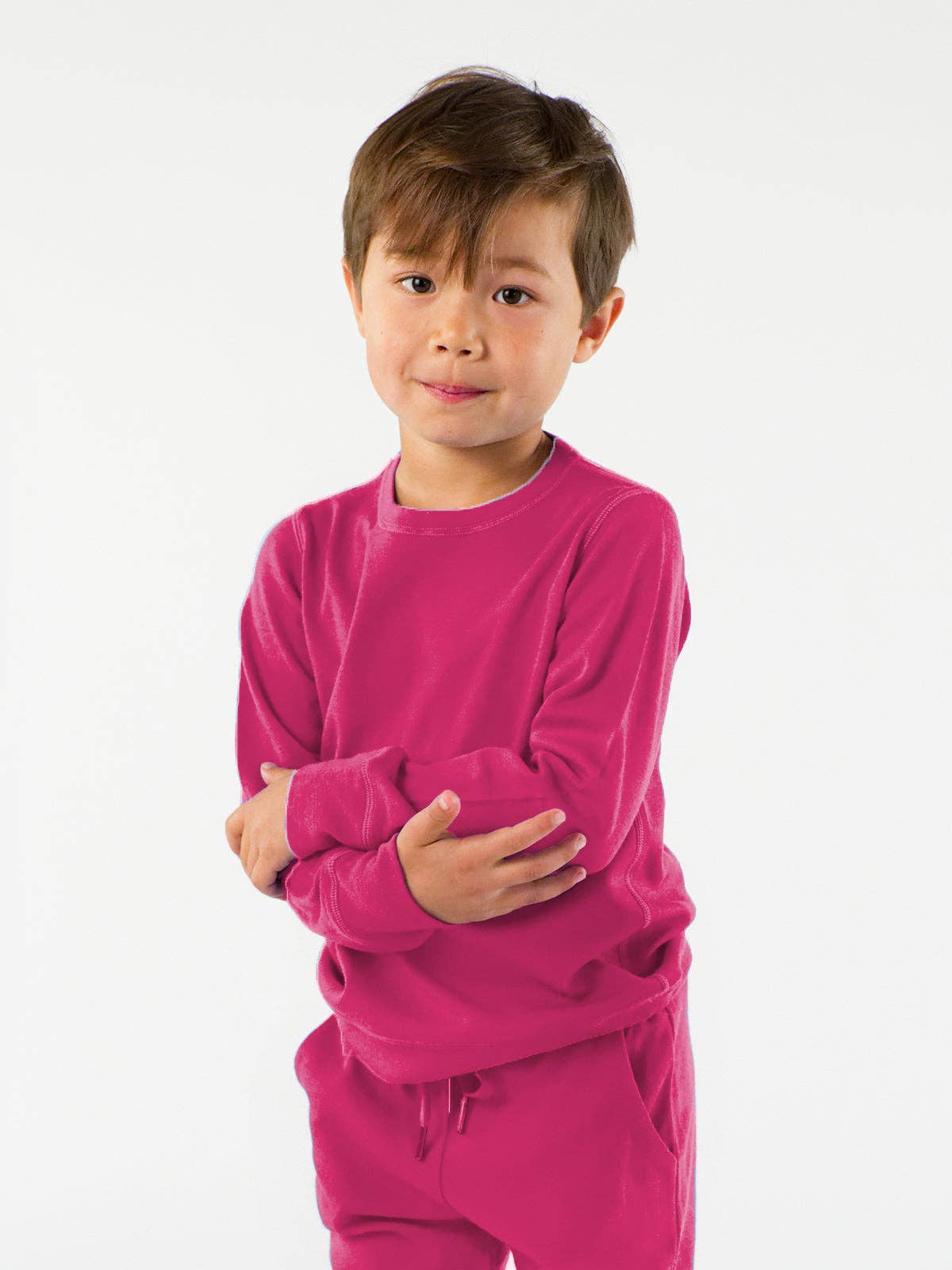 Kids Midweight Merino Jogger and Crew Set