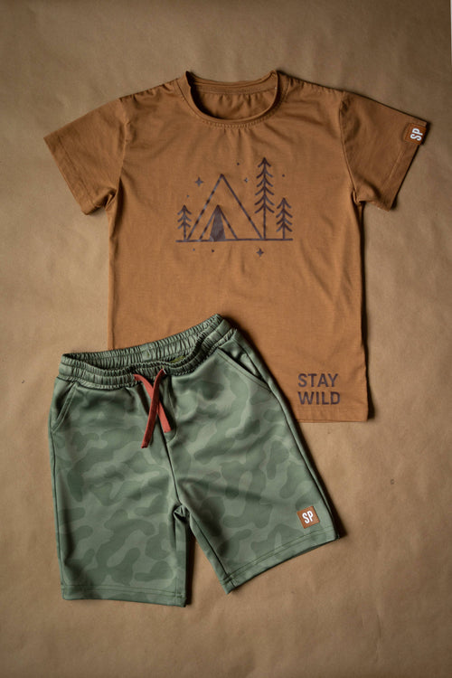 Secret Trail Camo shorts