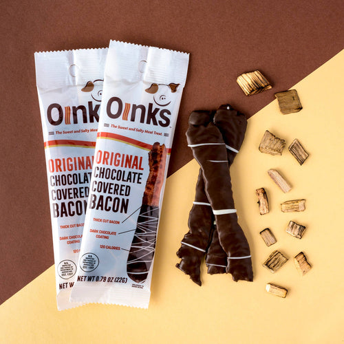 Handcrafted Chocolate Covered Bacon Original Smoked Chocolate Covered Bacon