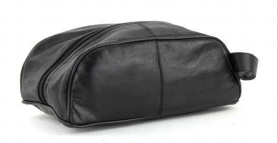 Leather Impressions Inc Leather Toiletry Bag