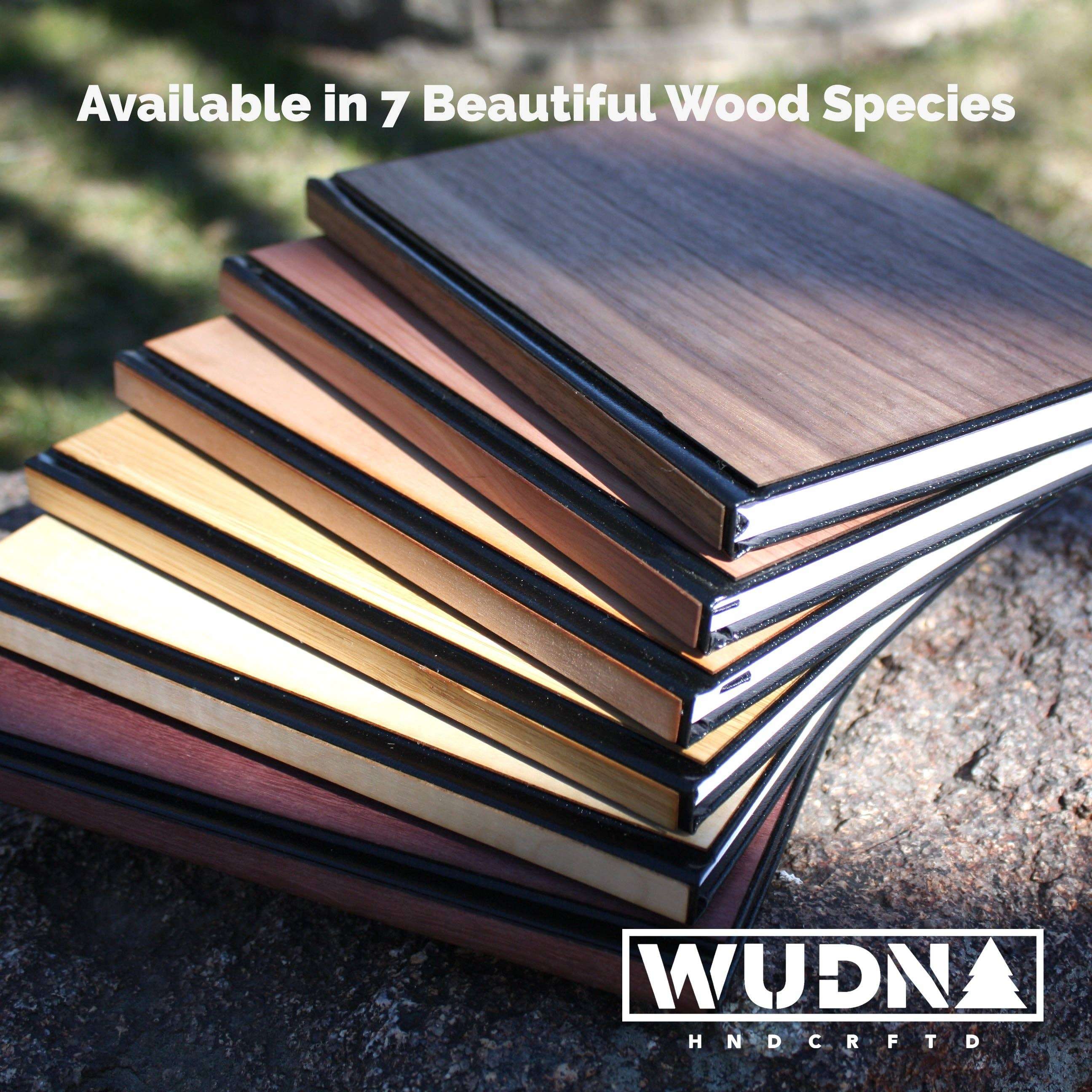 WUDN Handcrafted Handcrafted Wood Journal