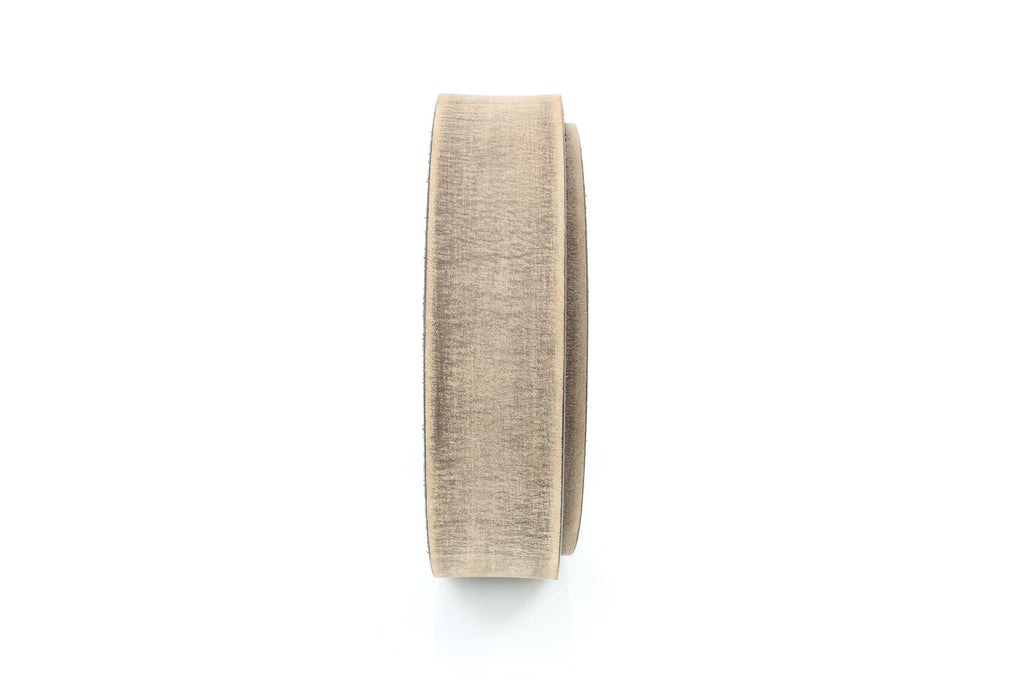 Matte Distressed Variegated Leather Belt
