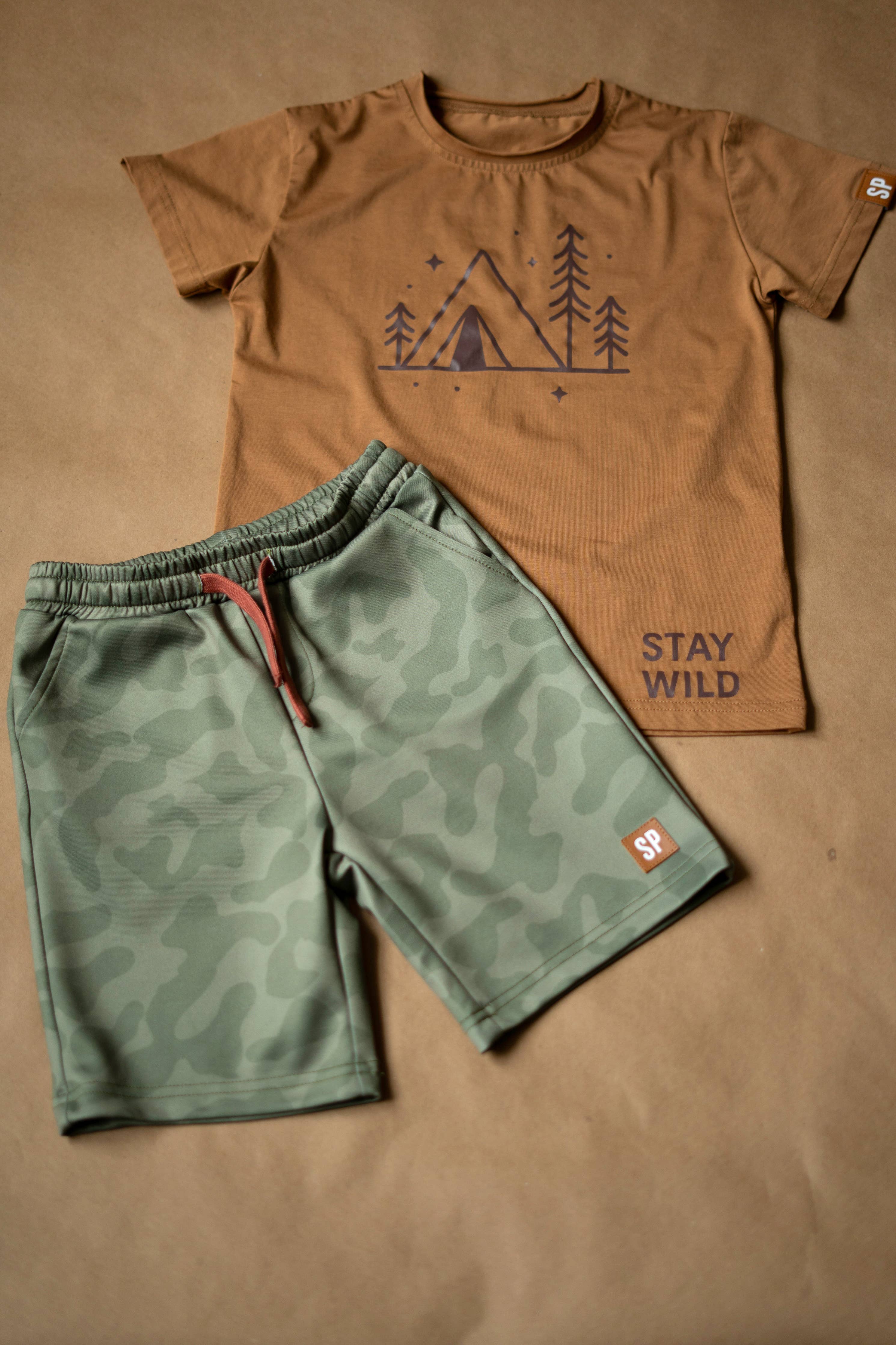 Secret Trail Camo shorts