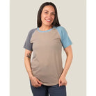 Belong Designs Women's Graphic Traverse Tek Tee River Brook