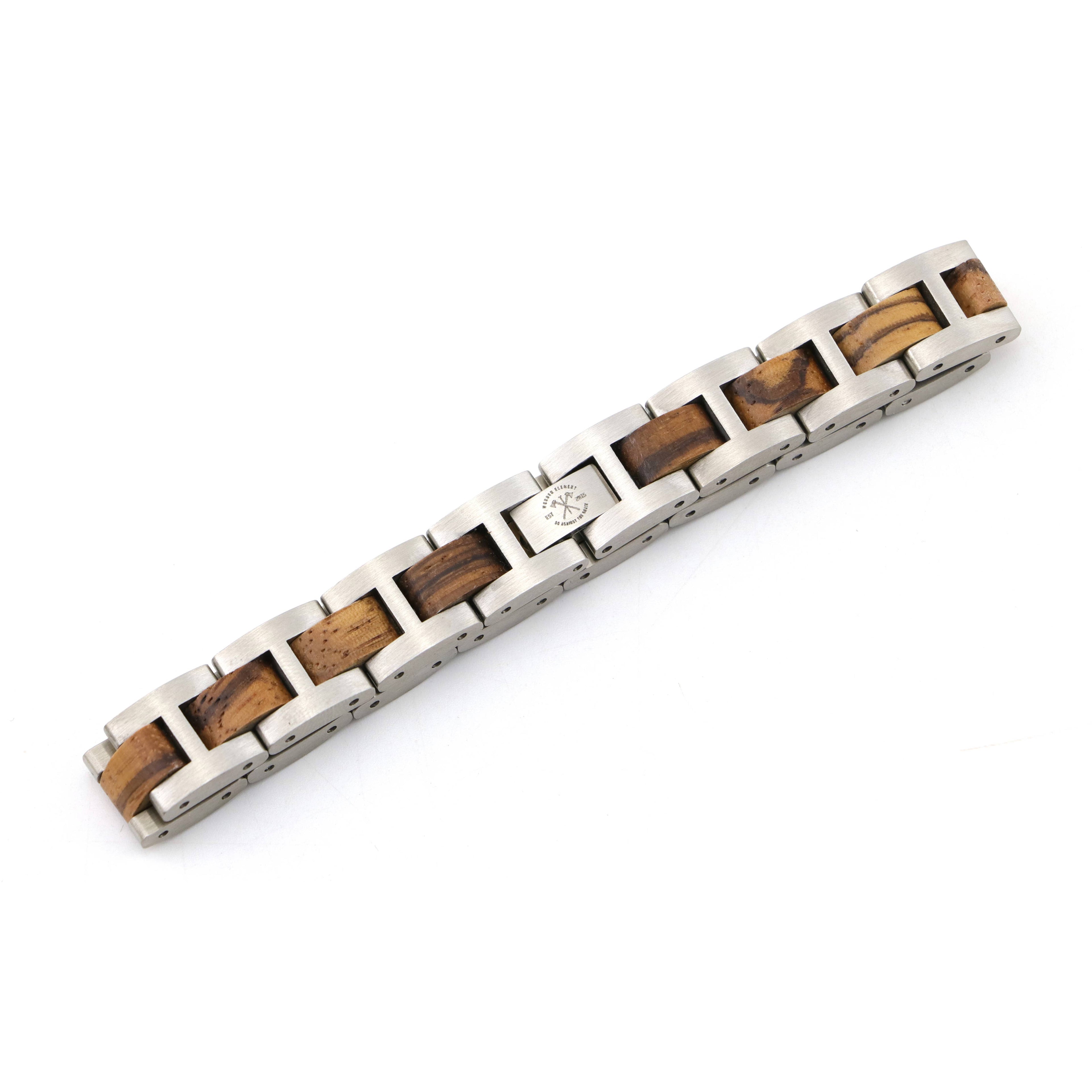 Oxford Circus- Wood & Metal Bracelet